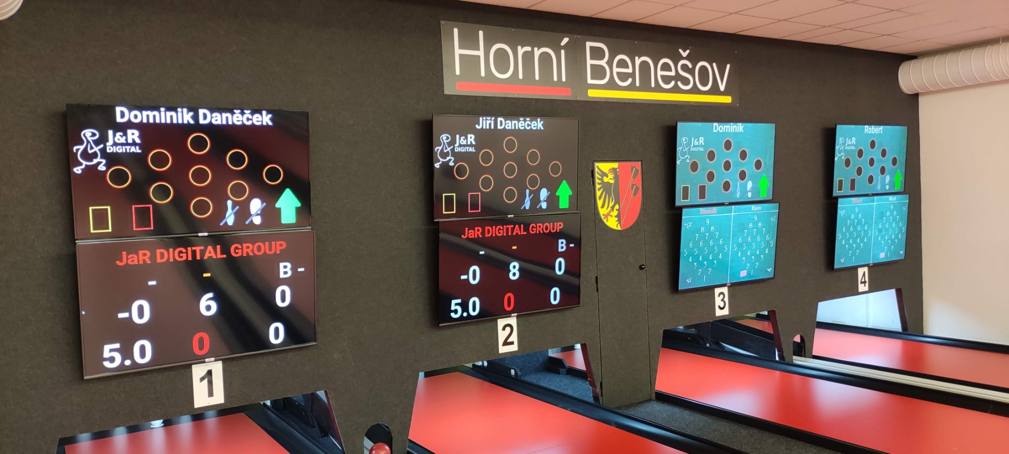 Kuželkářská dráha v Horním Benešově